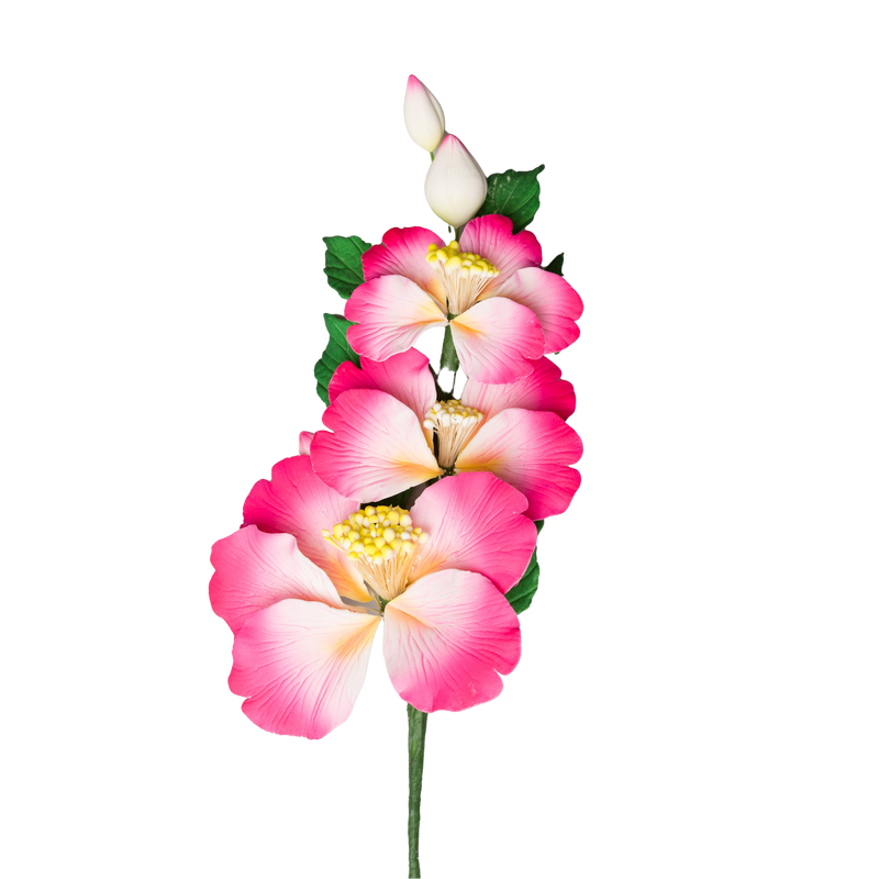 10" Camelia Orchid Spray - Pink
