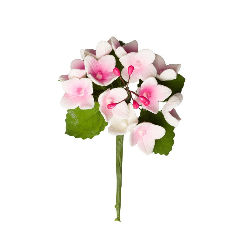 3.5" Hydrangea Bunch - Pink