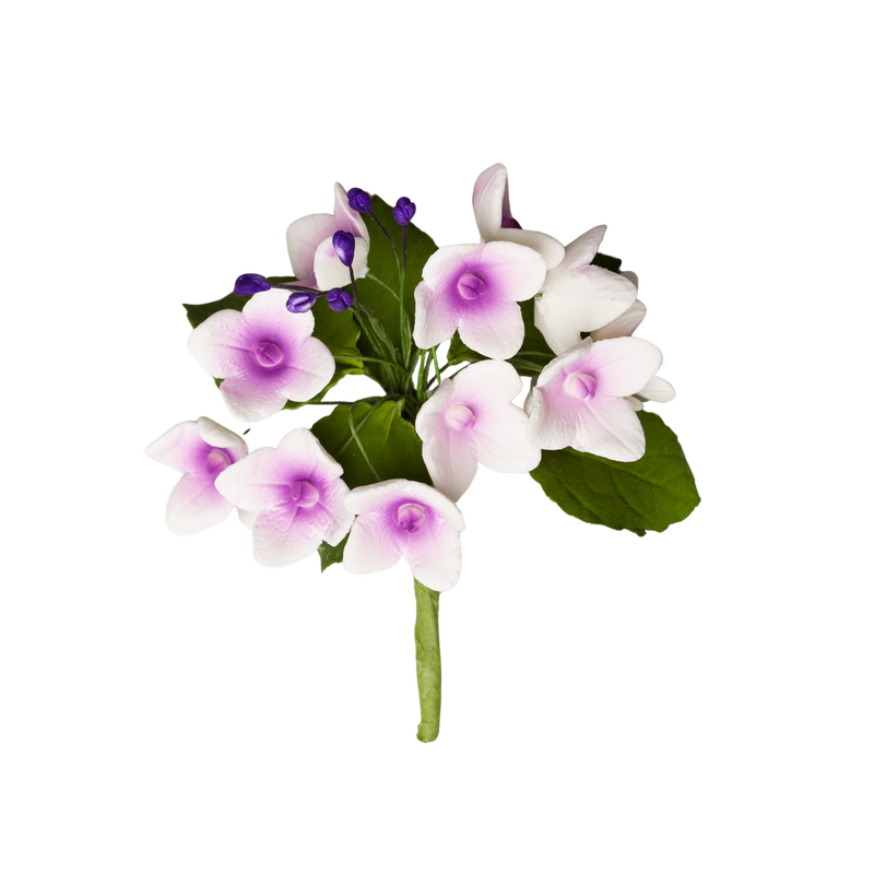 3.5" Hydrangea Bunch - Purple