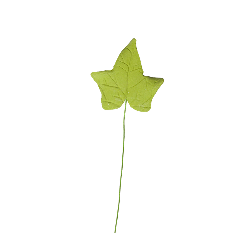 1.5" Ivy Leaf Single - Green