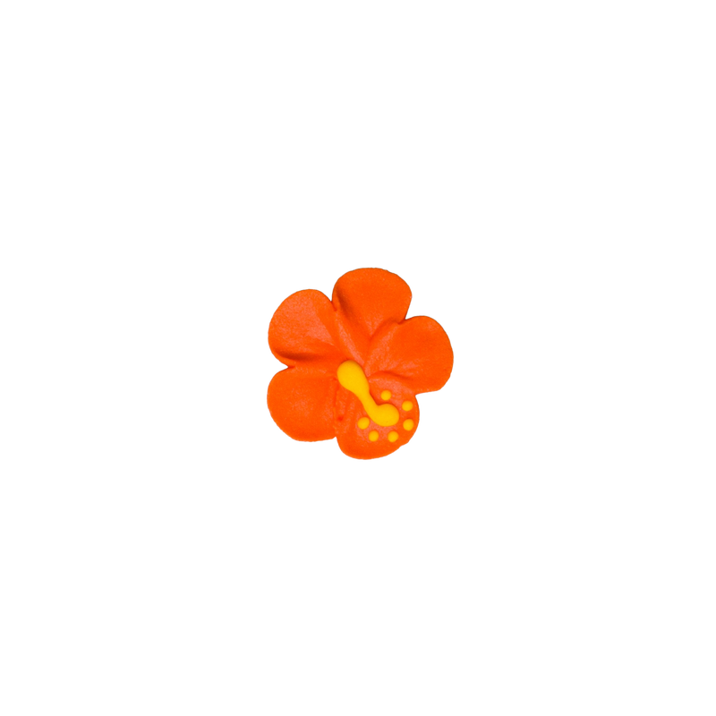 1" Royal Hibiscus - Orange