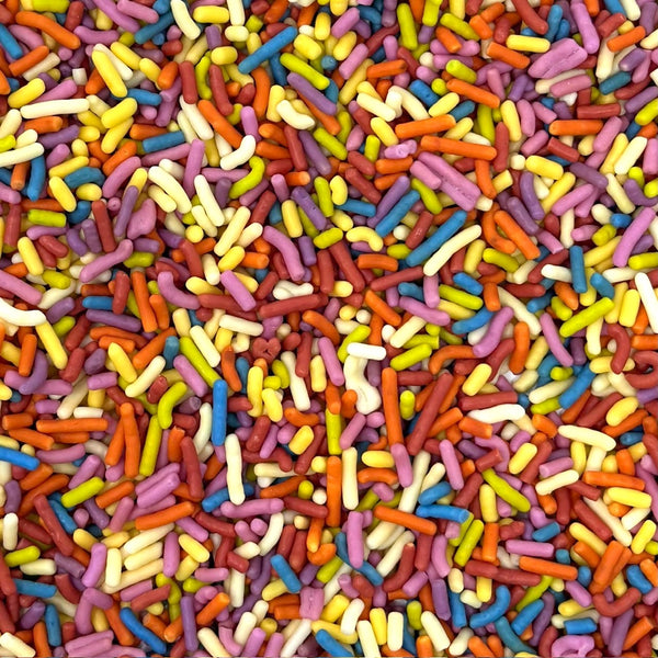Natural Rainbow Sprinkles (Jimmies)