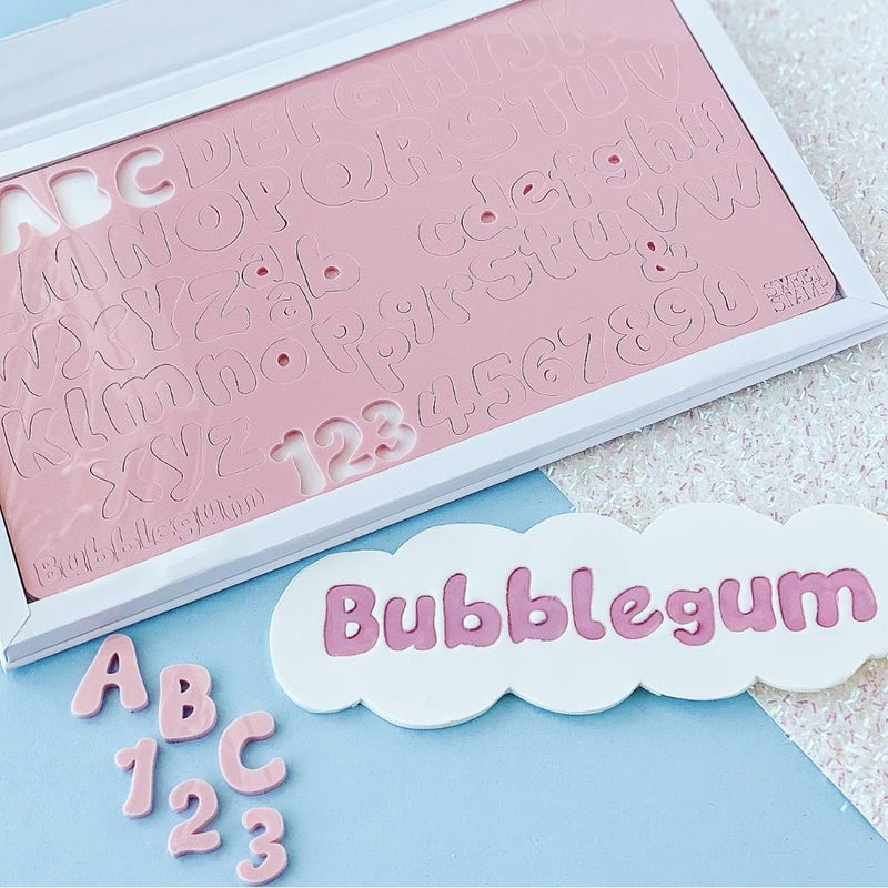 Sweet Stamp Letter Set - Bubblegum