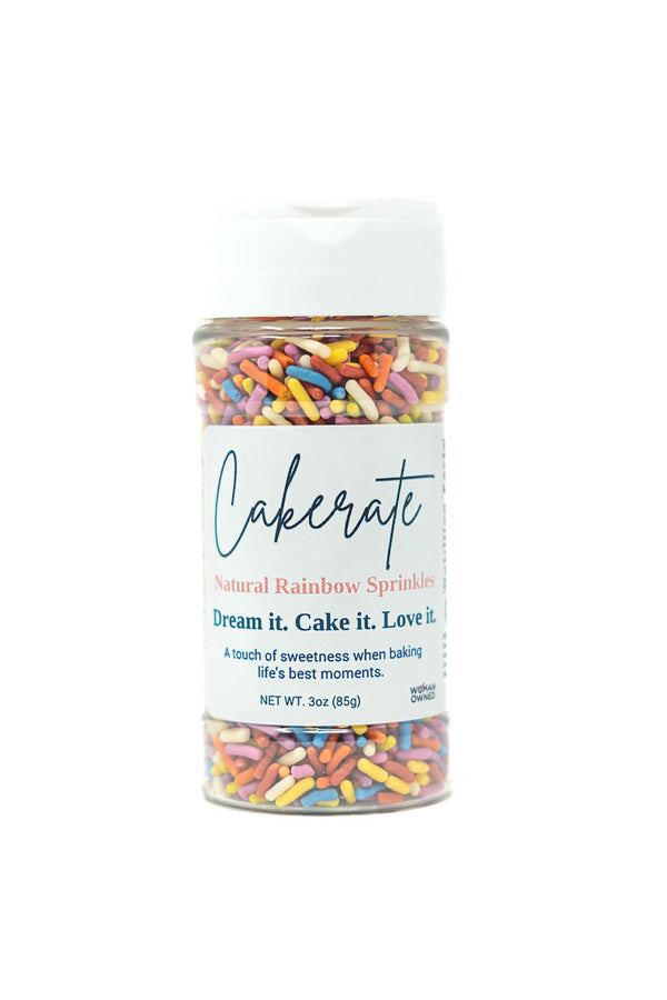 Natural Rainbow Sprinkles (Jimmies)