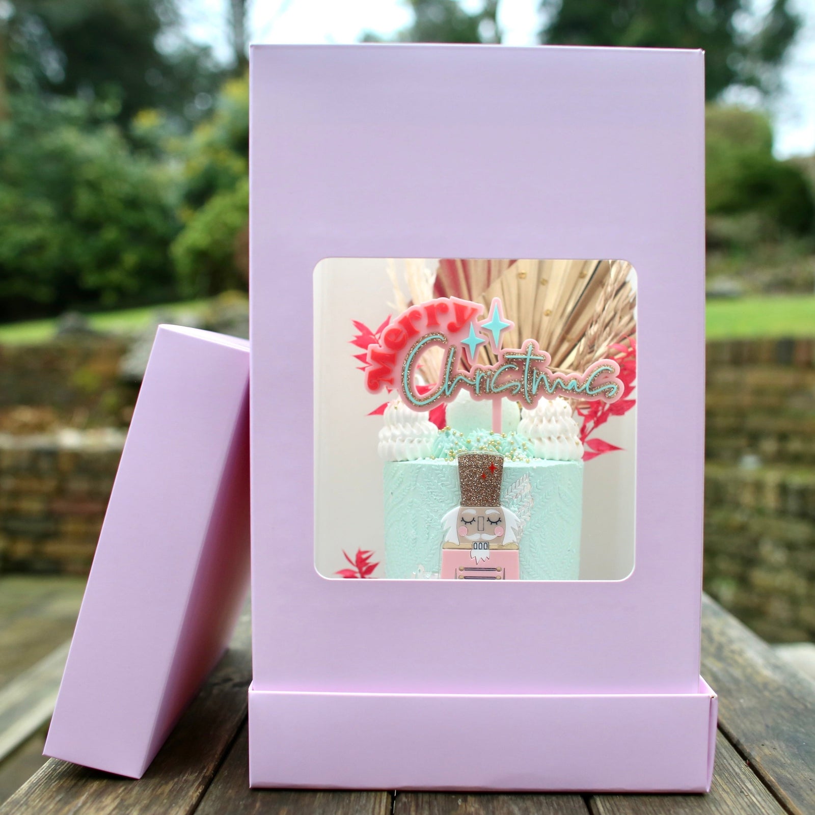 OLBAA Tall Cake Box ~ BLOSSOM PINK ~ 14