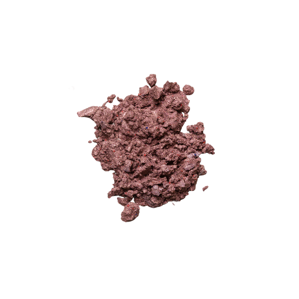 Polvo de brillo de rubor púrpura (comestible)