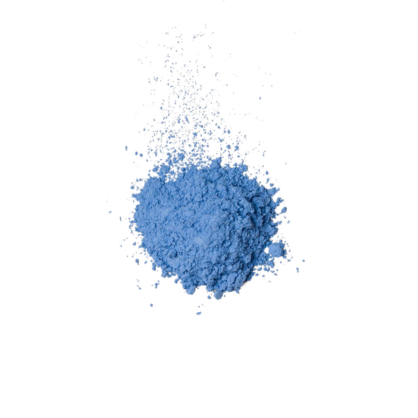 Polvo de pétalo azul marino (comestible)
