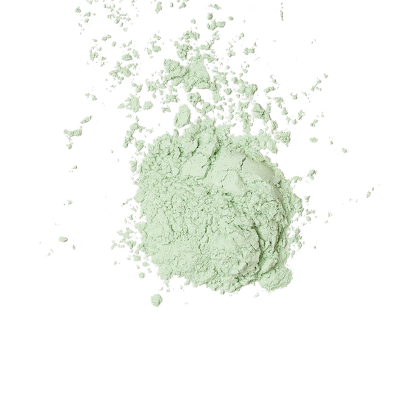 Polvo de pétalo verde pálido (comestible)
