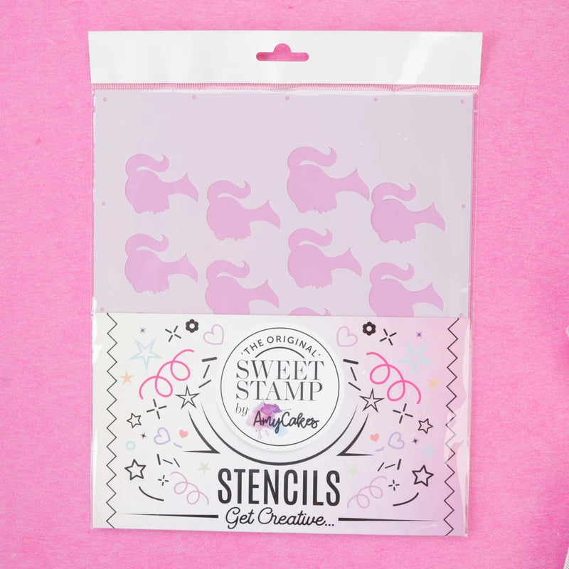 Sweet Stamp Stencils - Doll Silhouette
