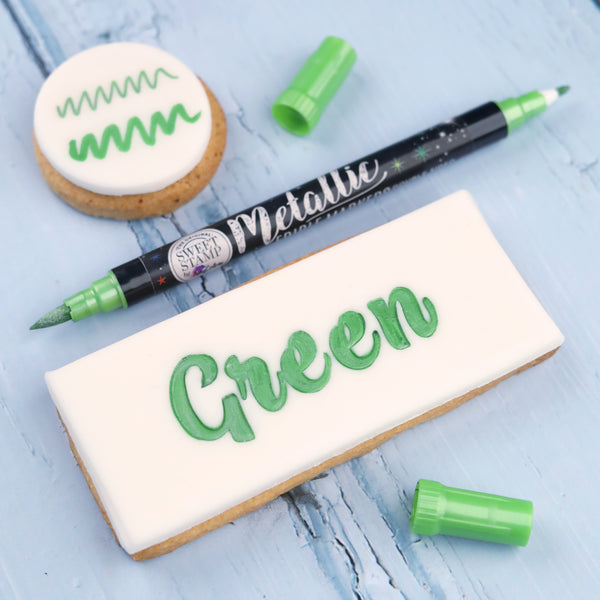 Sweet Stamp Metallic Edible Ink Marker - Green