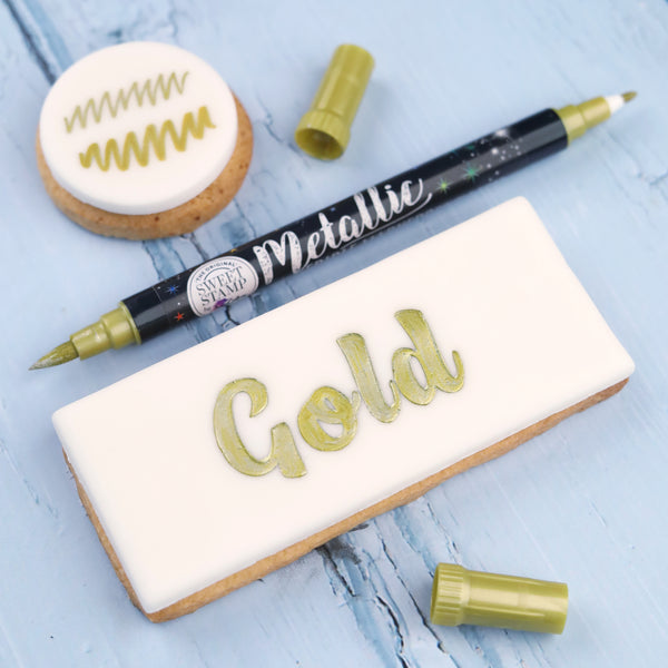 Sweet Stamp Metallic Edible Ink Marker - Gold