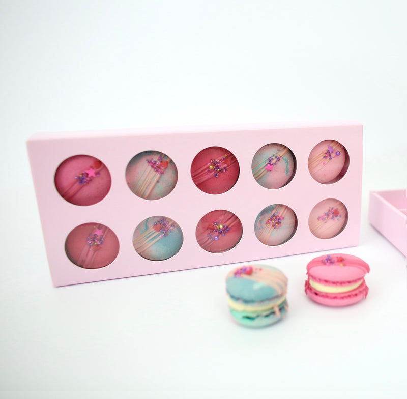 OLBAA Macaron Box ~ Pink ~ holds 10