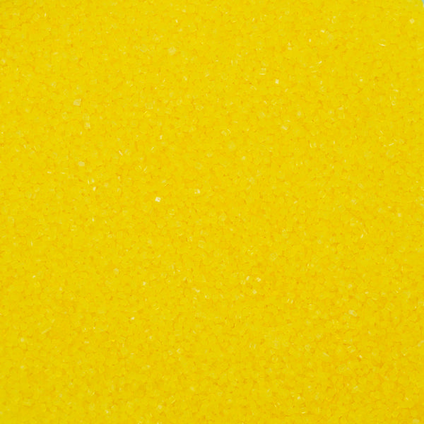 Cristales de azúcar amarillo limón