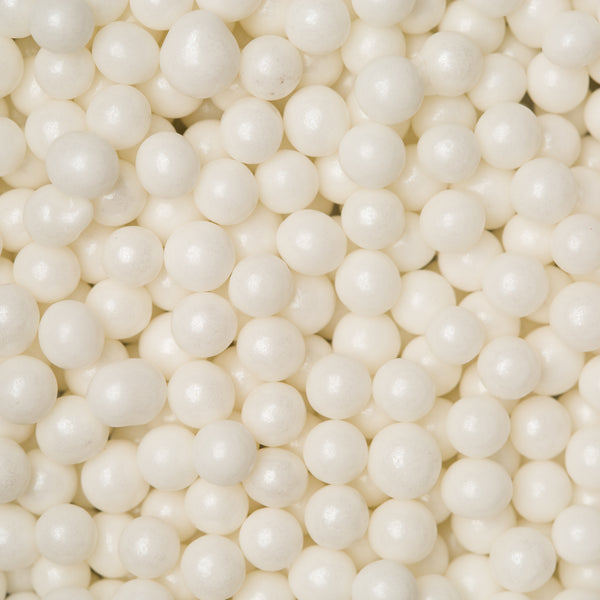 8mm White Sugar Pearls