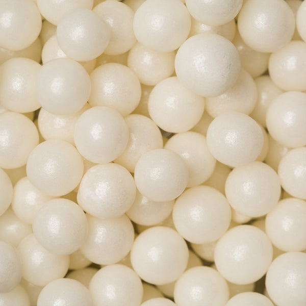 Perlas de azúcar blanco de 10 mm