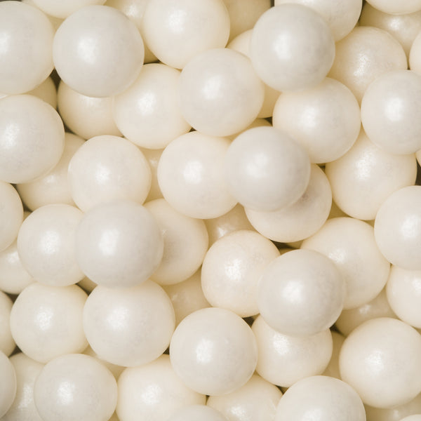 PME Large White Sugar Pearls