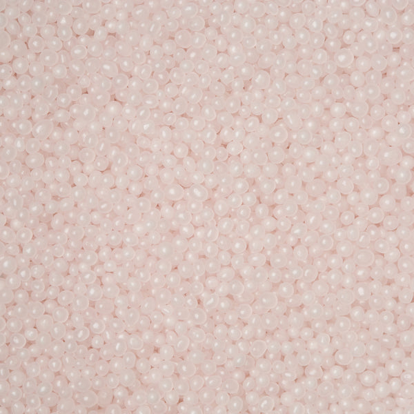 Perlas de azúcar rosa blanco de 2 mm