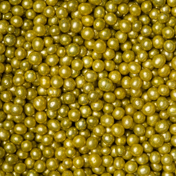 grageas de oro de 4 mm