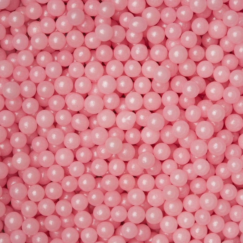 4mm Pink Sugar Pearls