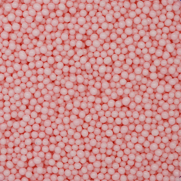4mm Light Pink Sugar Pearls