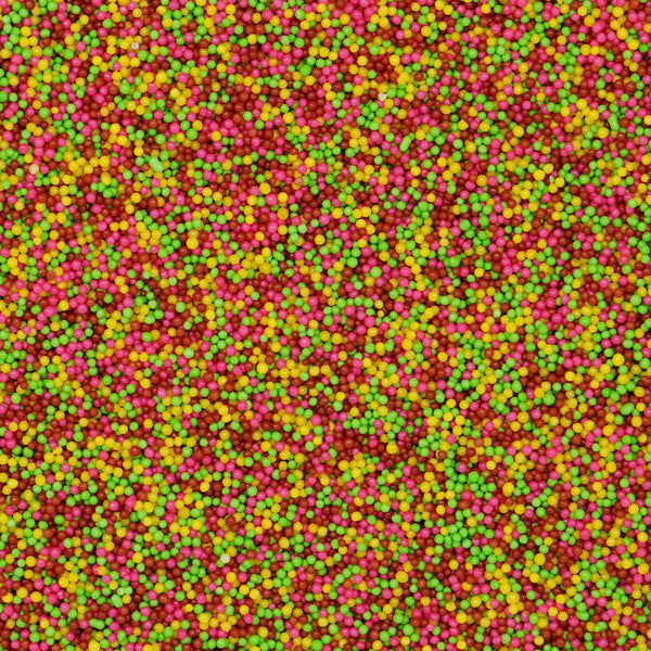 Red-Pink-Yellow-LimeGreen Nonpareils