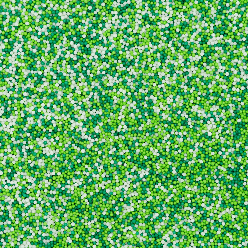White-Green-Lime Green Nonpareils