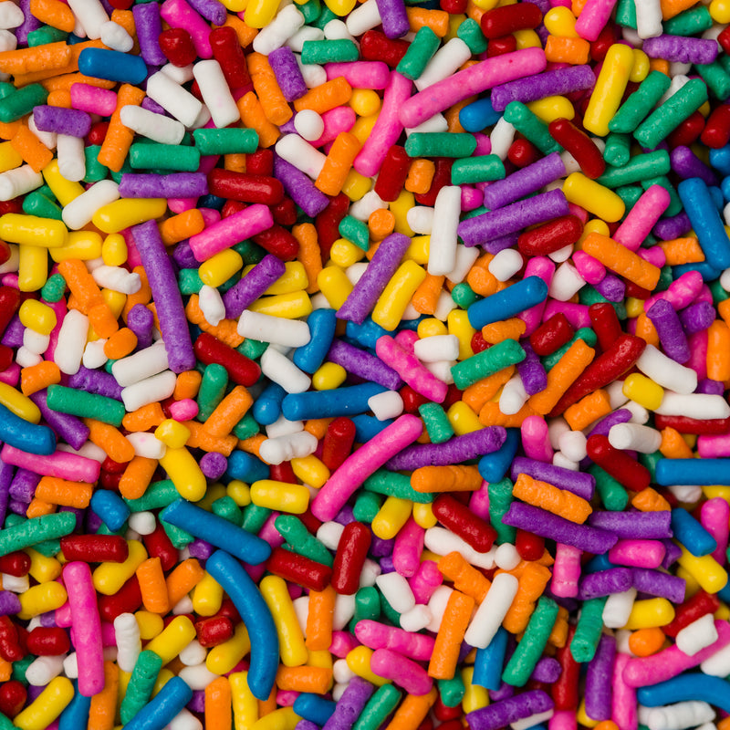 Assorted Rainbow Mix Sprinkles(Jimmies)