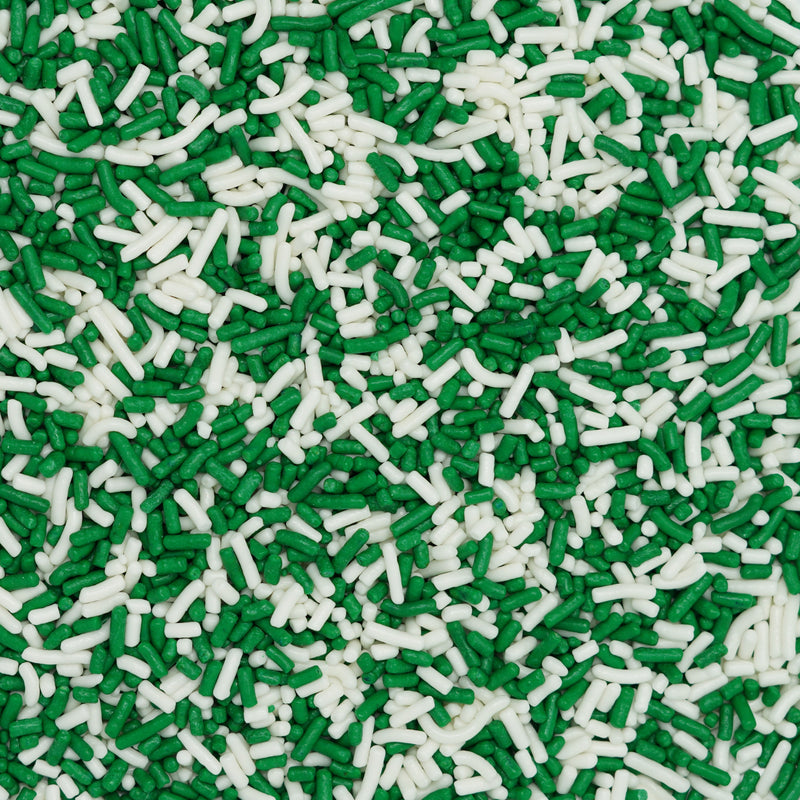 Green-White Sprinkles(Jimmies)