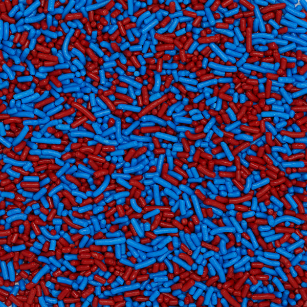 Red-Blue Sprinkles(Jimmies)