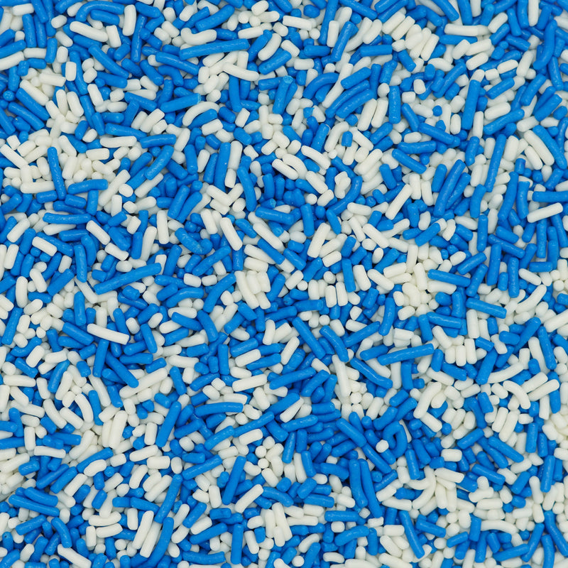Chispitas azul-blancas (Jimmies)