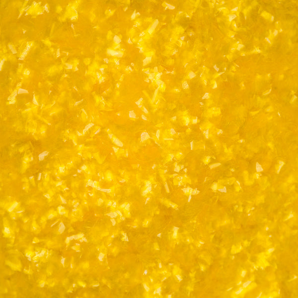 Edible Yellow Glitter Flakes