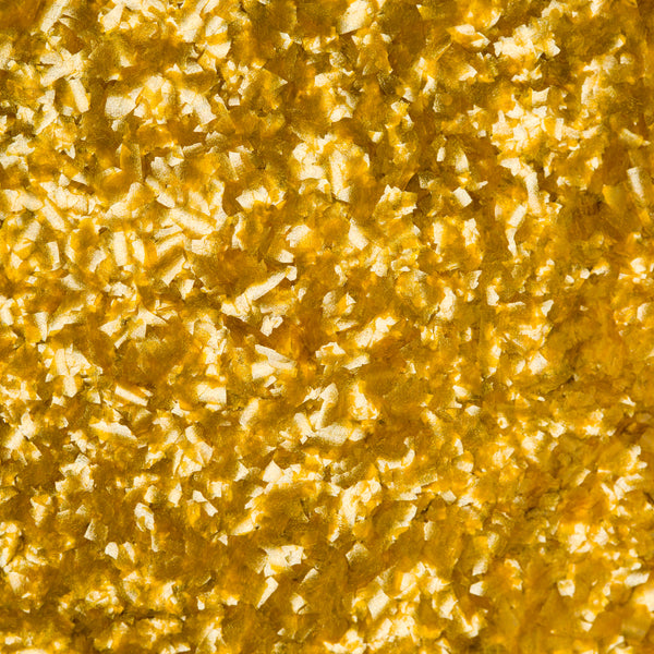 Edible Metallic Gold Glitter Flakes