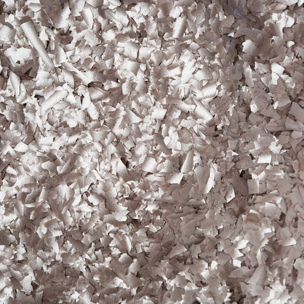 Bulk Metallic Silver Edible Shimmer Flakes